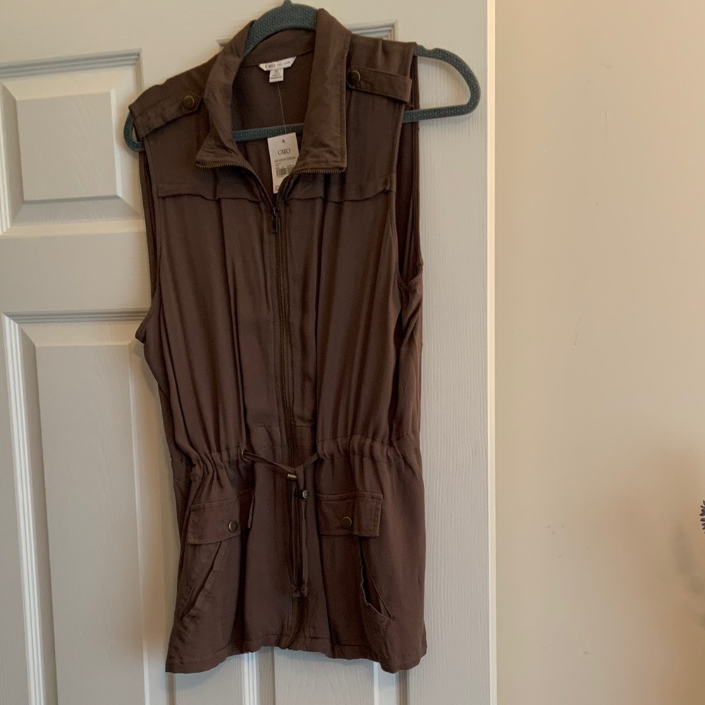 Cato Chocolate Brown Vest